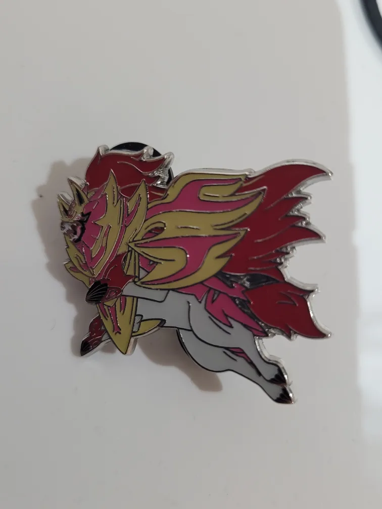 Shiny Zamazenta Pokemon Official Pin thumbnail