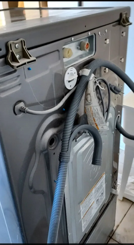 LG Steam Front Load Washer pedestal with drawer image indicator(3)