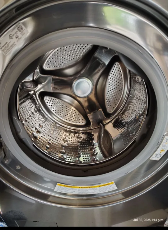 LG Steam Front Load Washer pedestal with drawer image indicator(5)