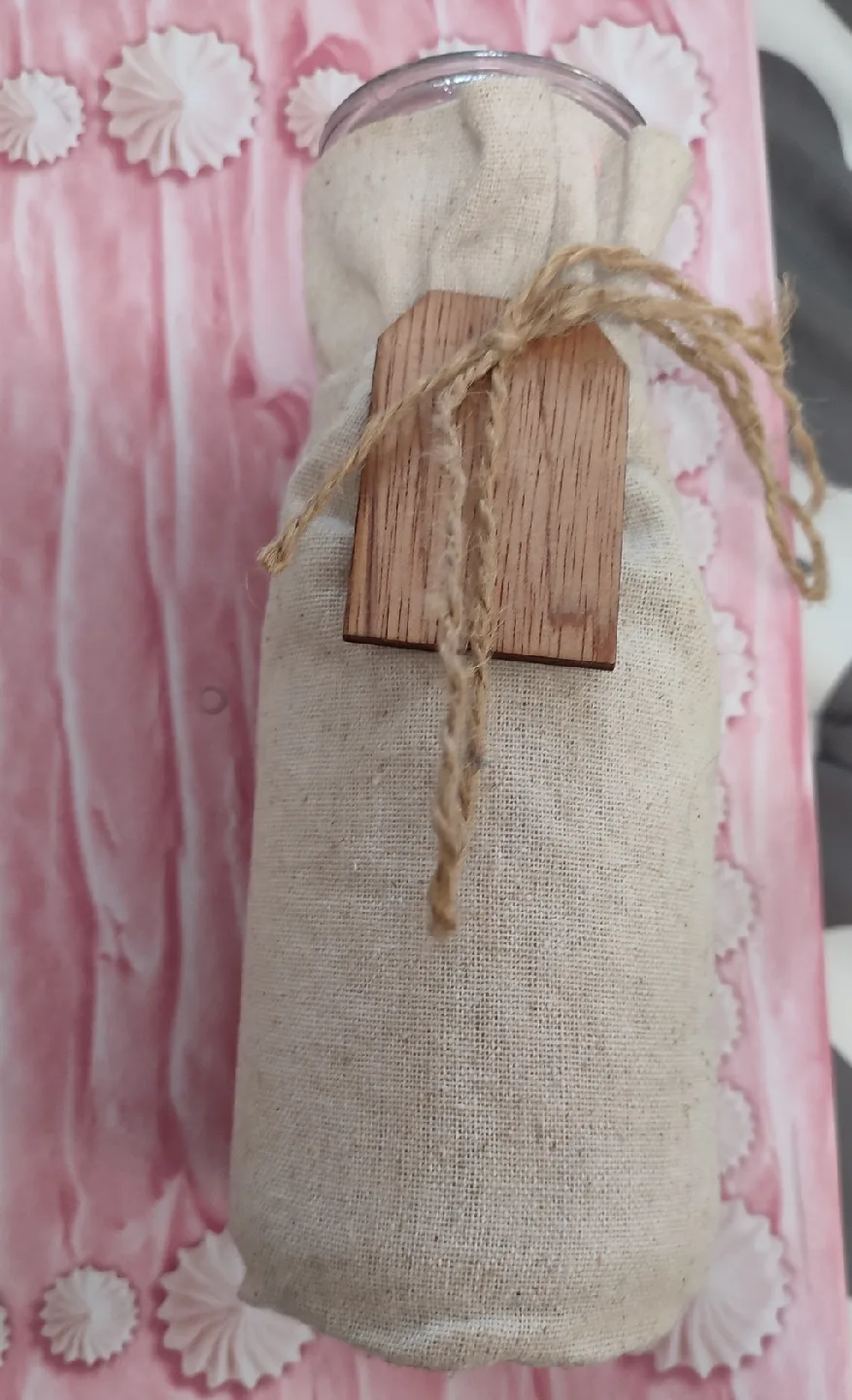 🥕Decorated Glass Bottle (thrifty pick)🥕 thumbnail