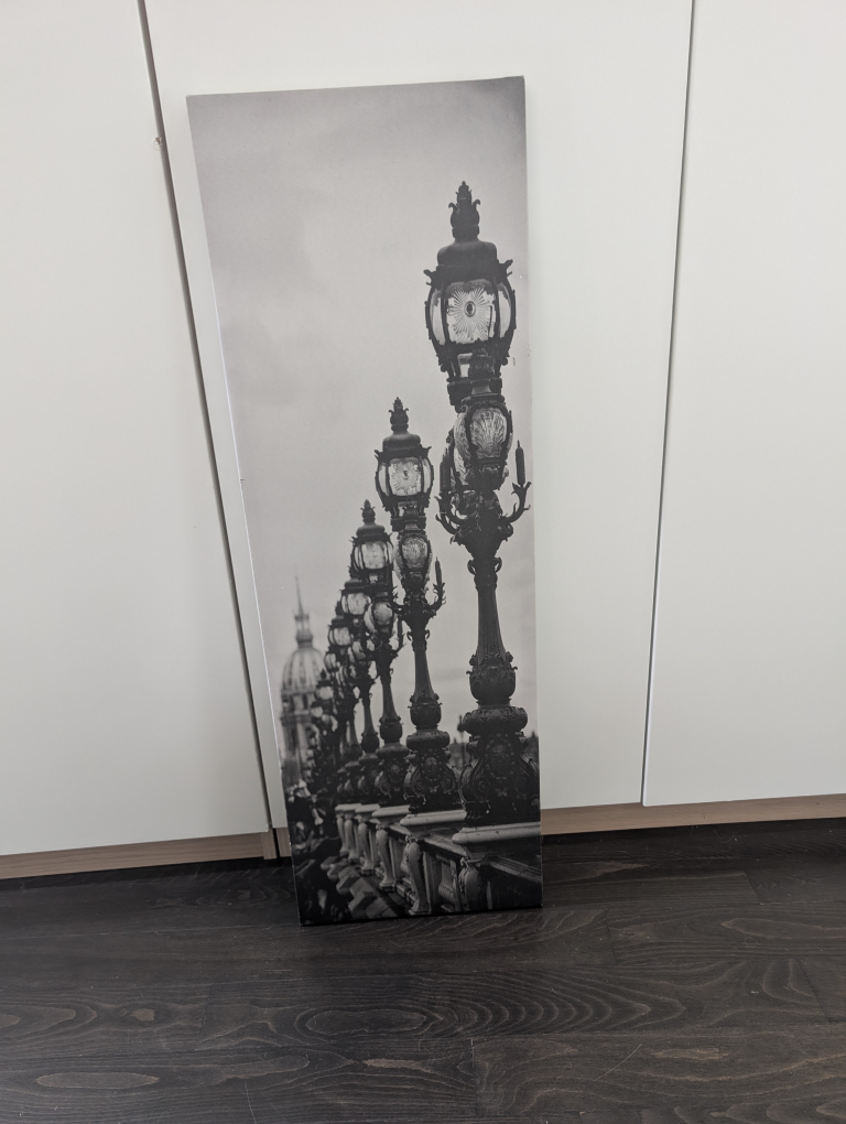 Alexander III Bridge - Invalides - Paris - France print