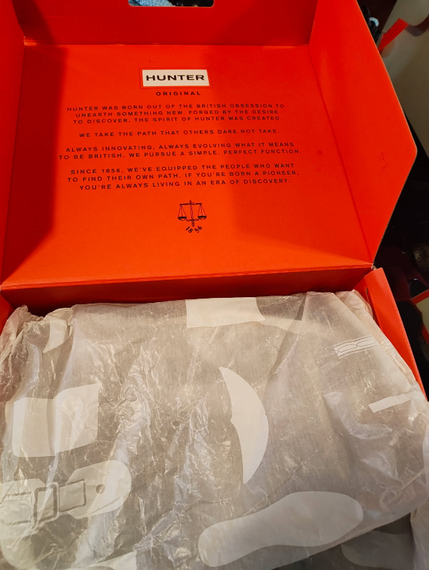 Brand New Black Hunter Rain Boots - Size 9 - photo 3