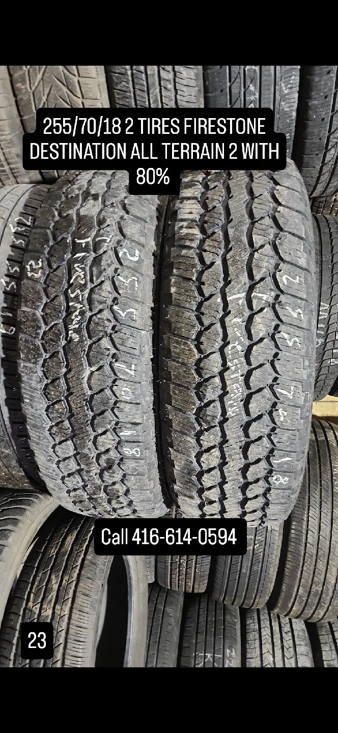 Firestone Destination All Terrain Tires 255/70/18 thumbnail