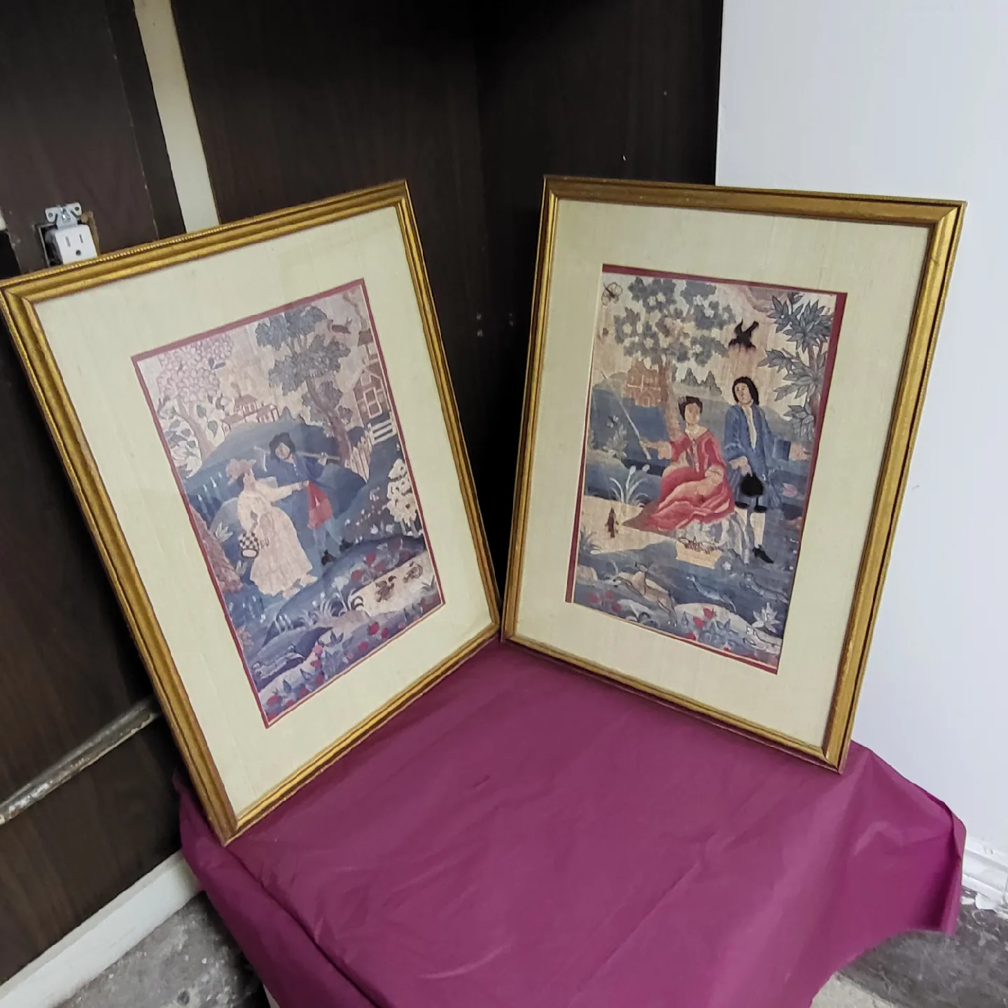 Windsor Decor Framed Art Prints - Set of 2. 26 x 20 x 1 thumbnail