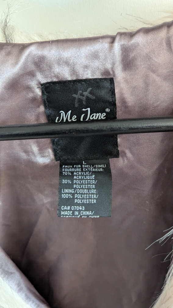 Me Jane Faux Fur Jacket - Size L - photo 2