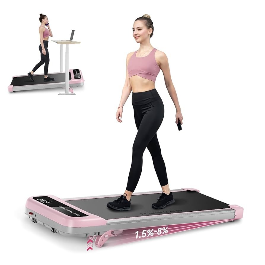 Walking Pad Treadmill M4138A – New! Pink color