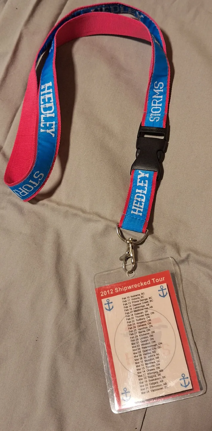 Hedley Shipwrecked Tour Lanyard image indicator(2)