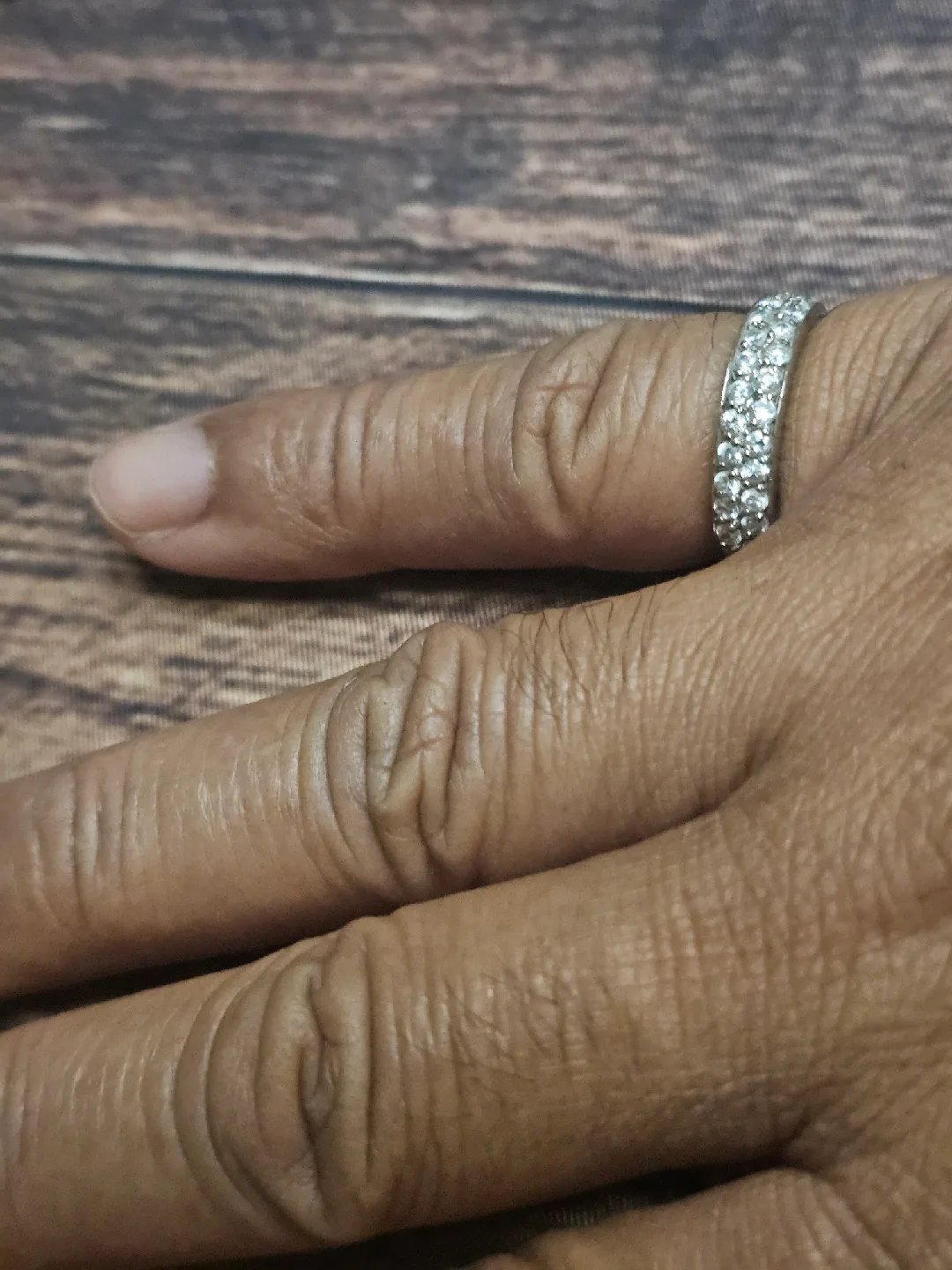 Lady Geo Eternity Band Ring, Stamped 925 image indicator(2)