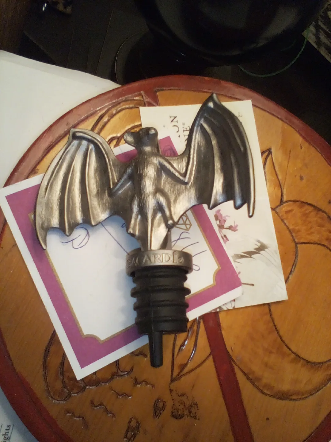 Bar Utensil Set with Stand & Bacardi Bar Bottle Stopper image indicator(5)