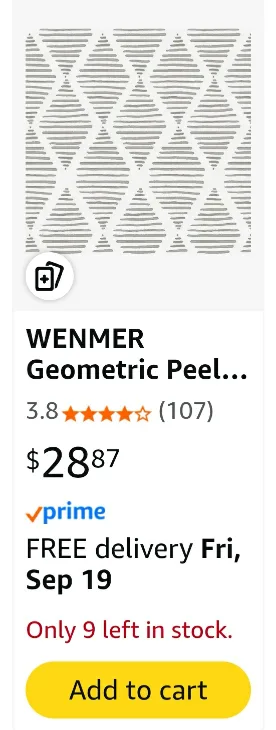 Wallpaper Roll - Grey & White Pattern image indicator(9)