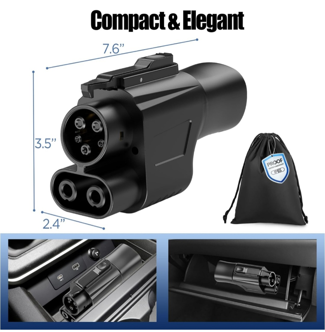 NACS to CCS1 CHARGING ADAPTER for TESLA, FORD, GM, VOLVO - photo 4