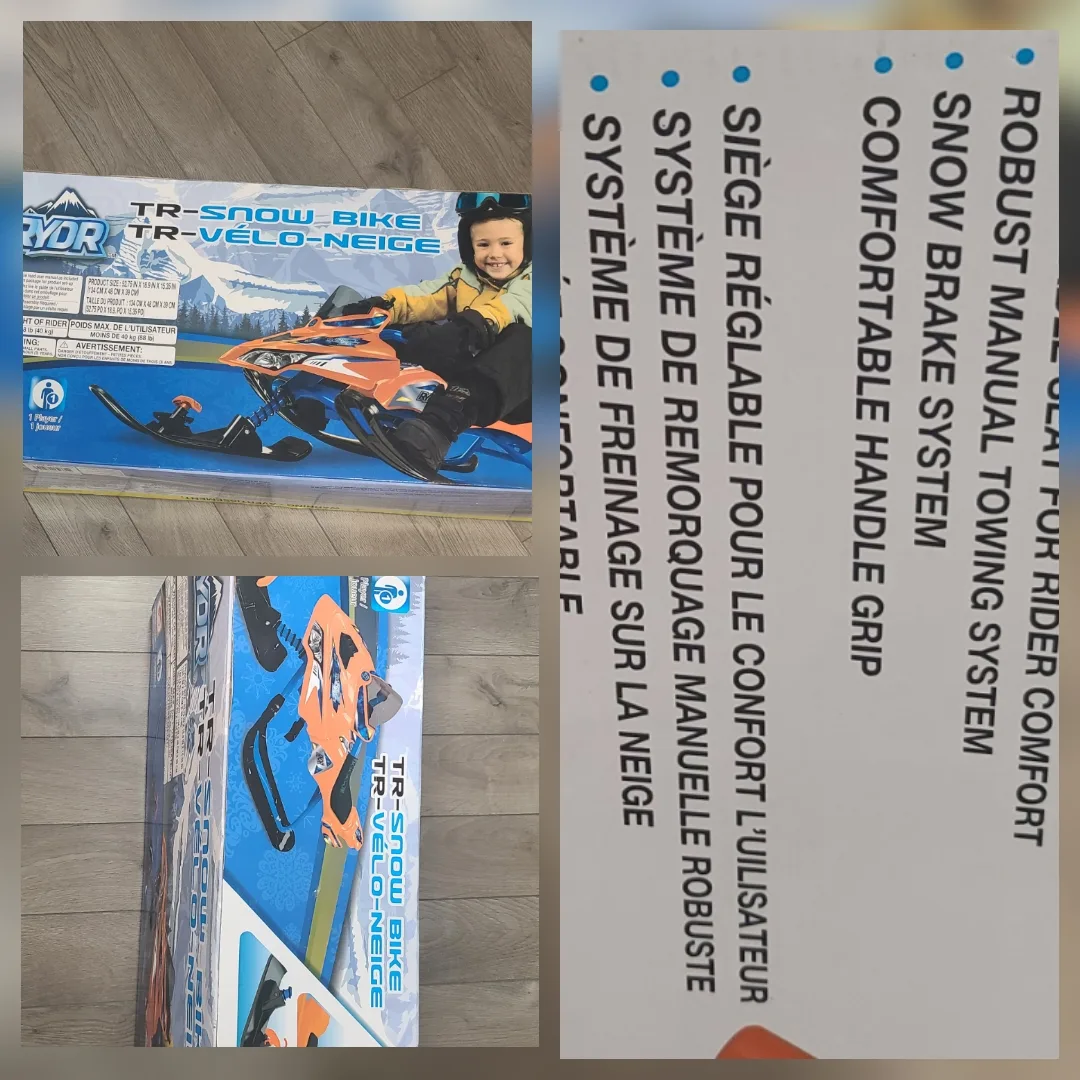 Rydor TR-Snow Bike - Velo Neige image indicator(2)