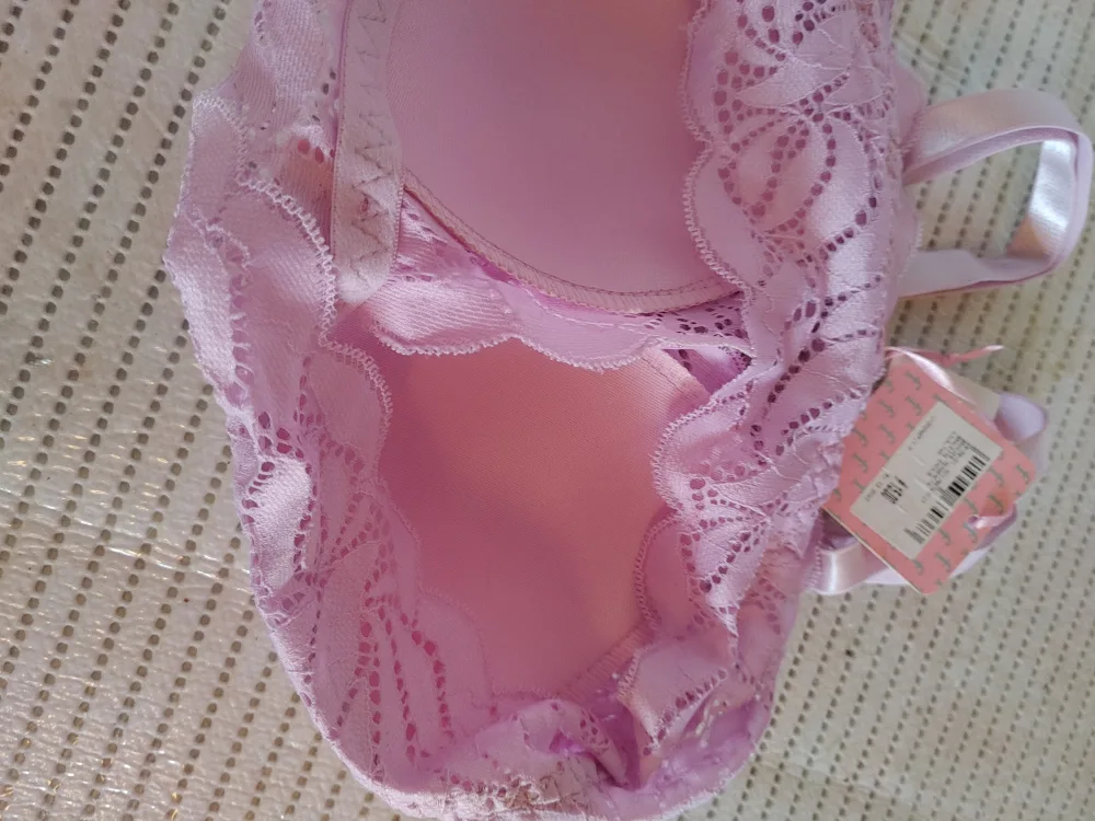 New Lilac Lace Bralette - Size L image indicator(2)