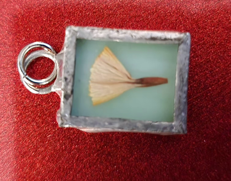 Handmade Floral Pendant - photo 2