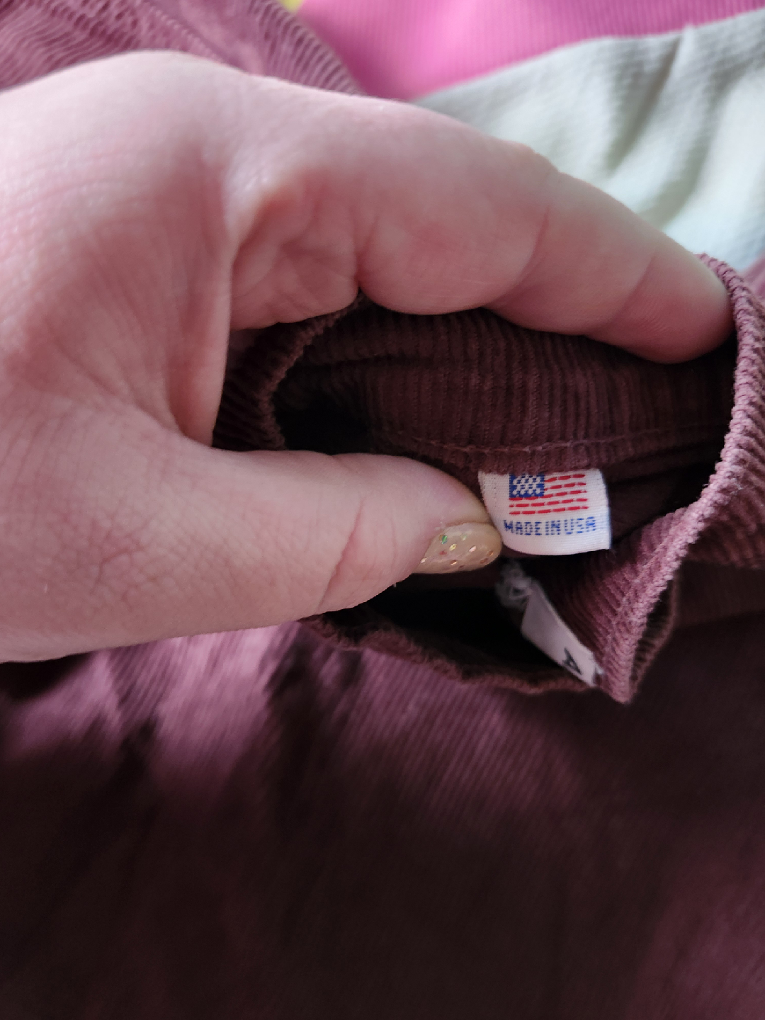 American Apparel burgundy corduroy circle skirt - photo 5