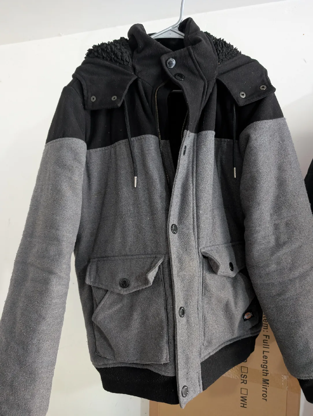 Dickies Grey & Black Winter Jacket thumbnail