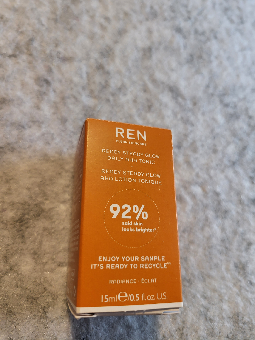 REN Ready Steady Glow Daily AHA Tonic - 15ml