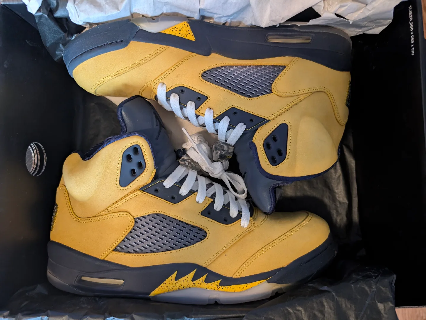 Air Jordan 5 Retro Michigan (Inspire) Size 10.5 image indicator(4)