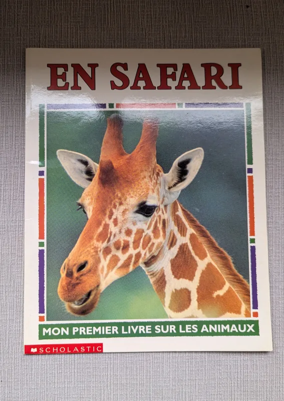 En Safari - Mon Premier Livre Sur Les Animaux thumbnail