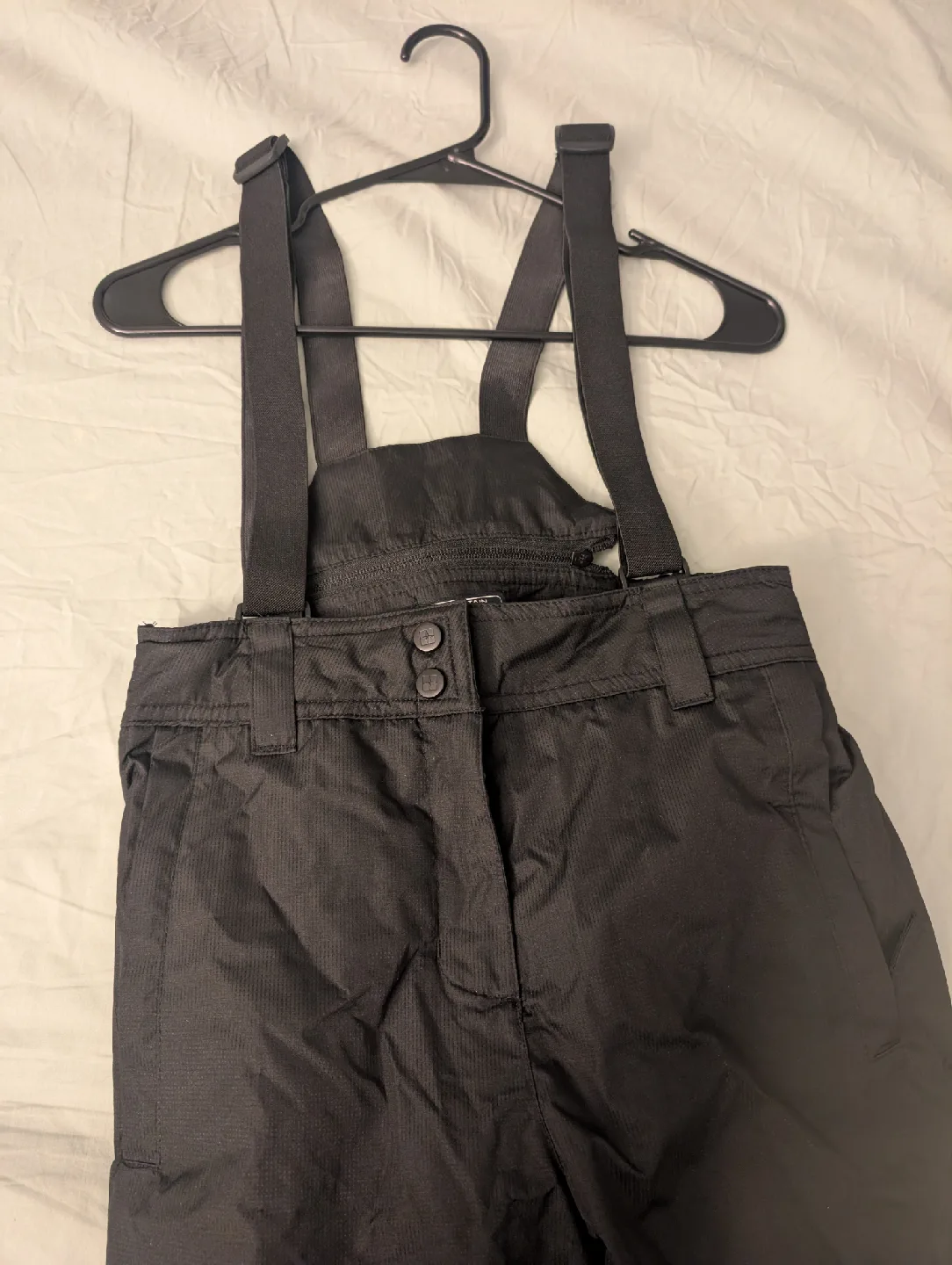 Black Snow Pants Bib Style thumbnail