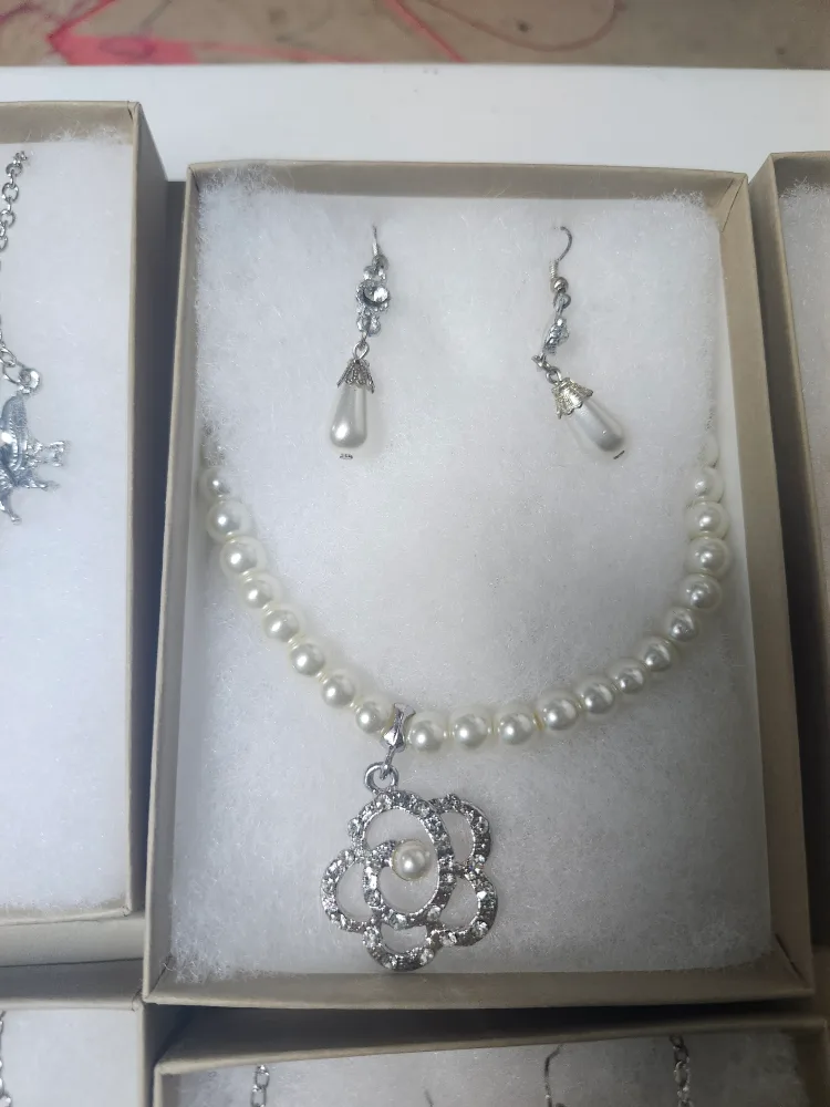 Necklace and Earrings Set image indicator(7)