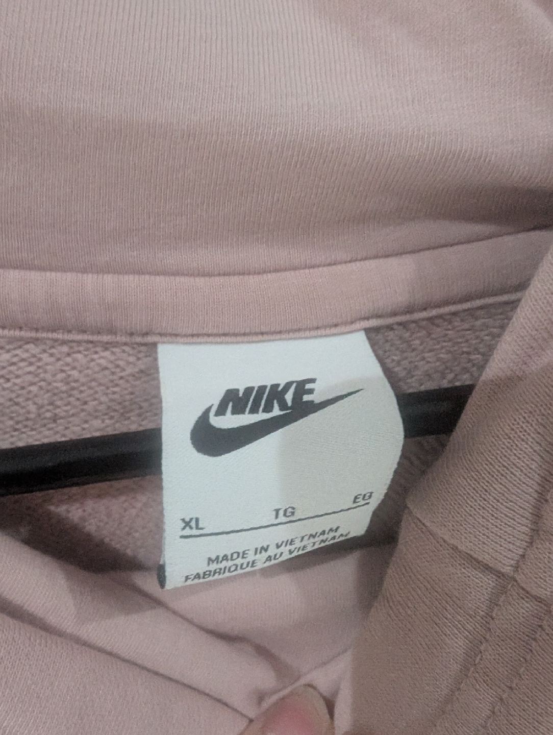 Nike Hoodie - XL - Light Pink - photo 3