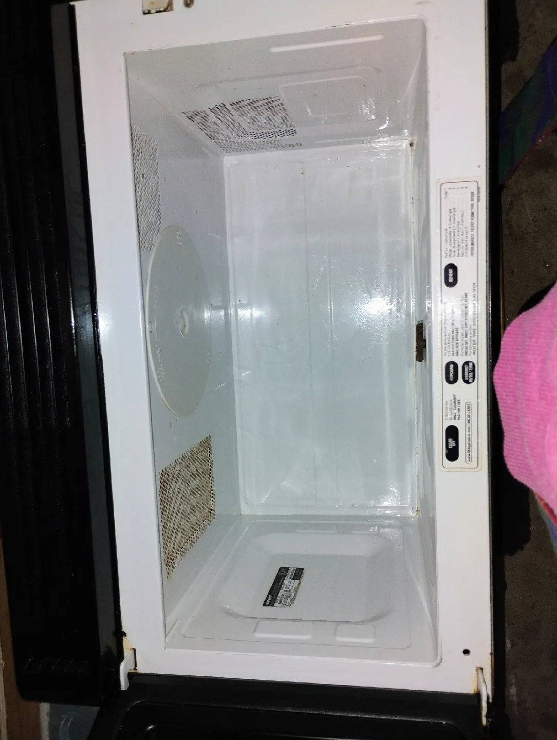 Hotpoint Microwave Oven image indicator(2)