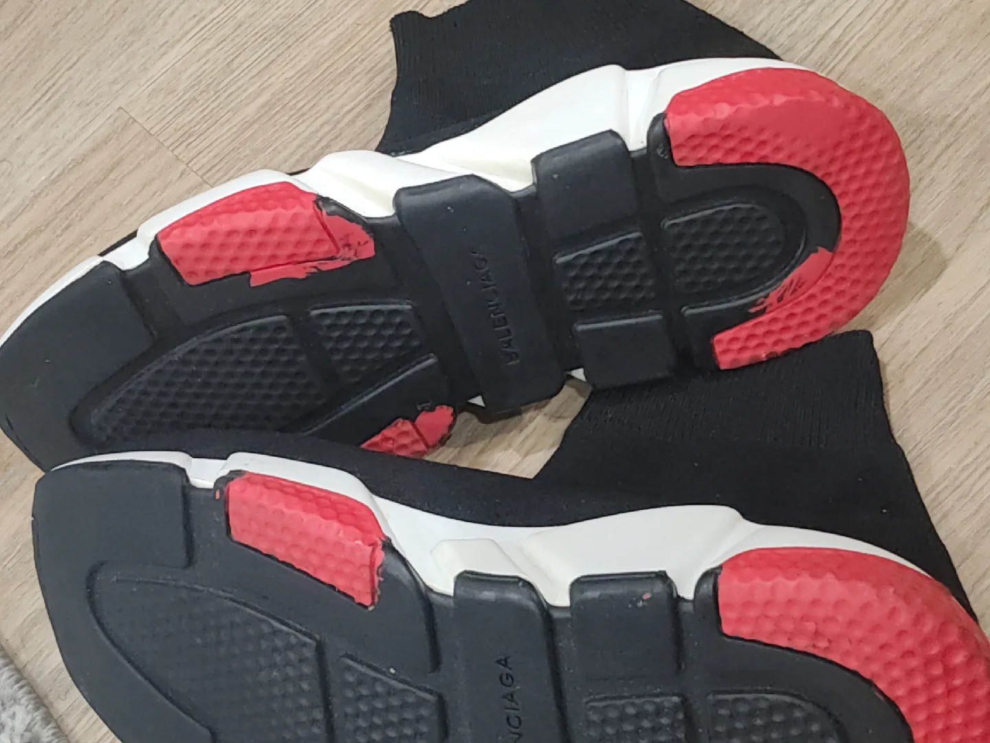 Balenciaga Speed Sock Sneakers - Black Size 38 image indicator(5)