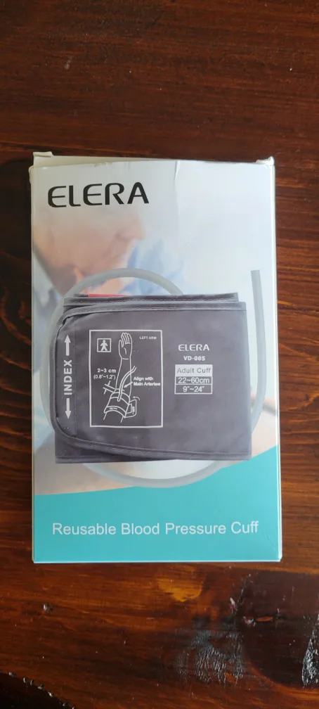 ELERA Adult Blood Pressure Cuff (9"-24") image indicator(2)