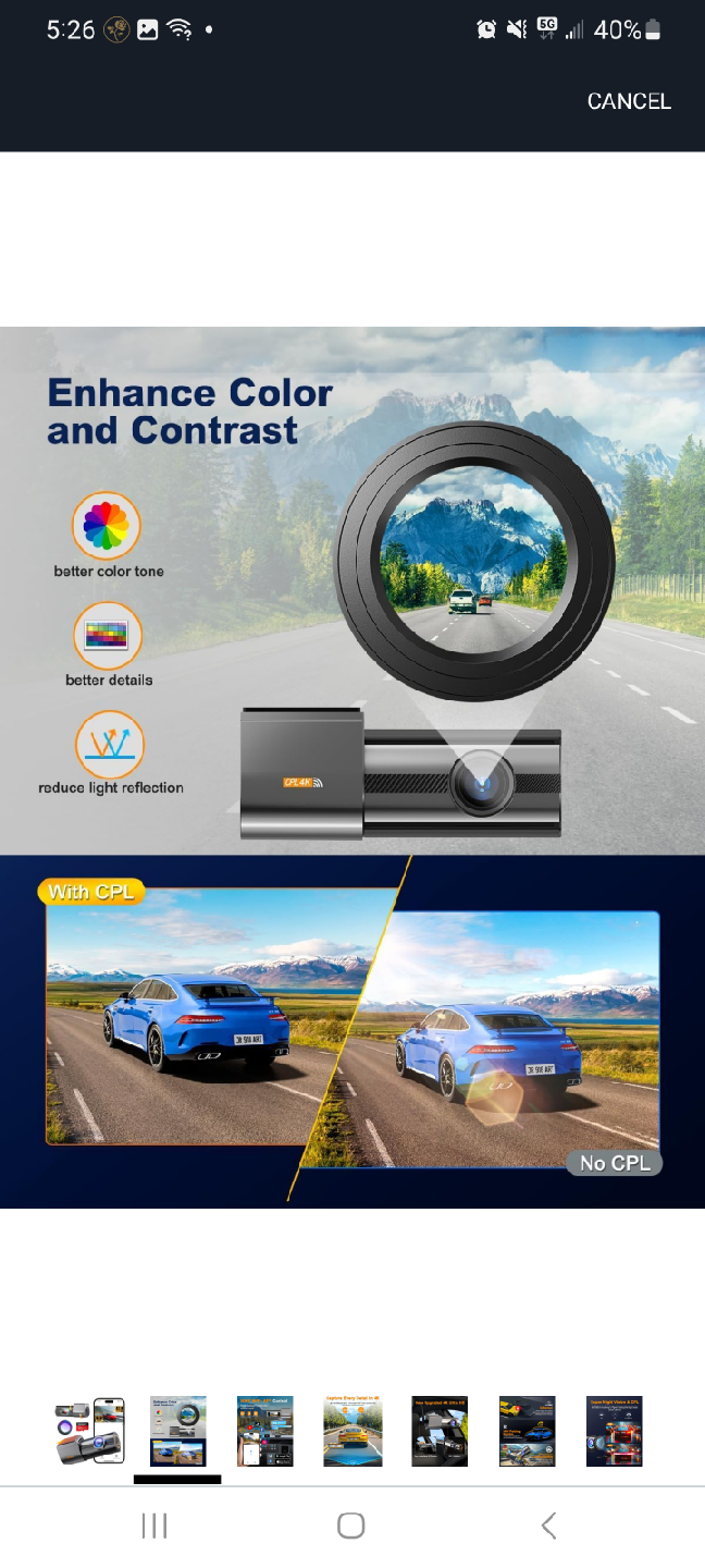 Brand New✨️ 4K Ultra Dashcam🇨🇦 Moving Sales - photo 3