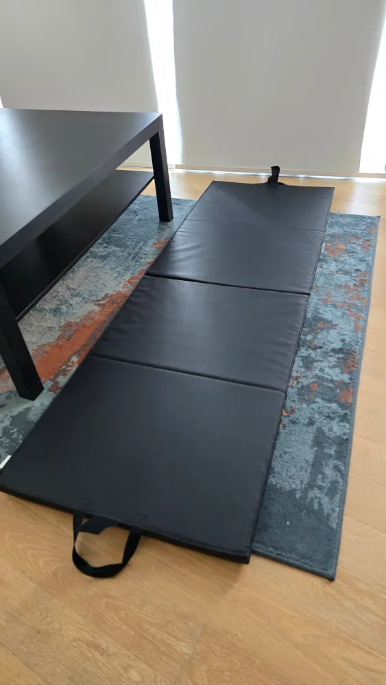 Gozono Tri-Fold Exercise Mat - Black, wallmart image indicator(2)