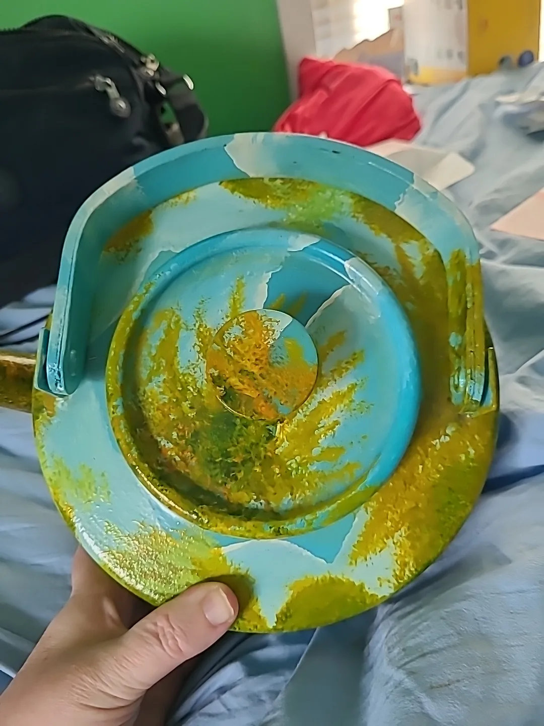 Hand-Painted Decorative Tea Kettle image indicator(5)