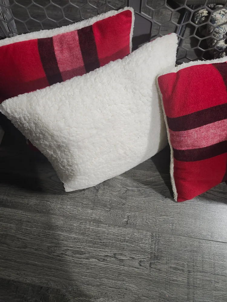 Set Of (4) New Decorative Throw Pillows image indicator(4)