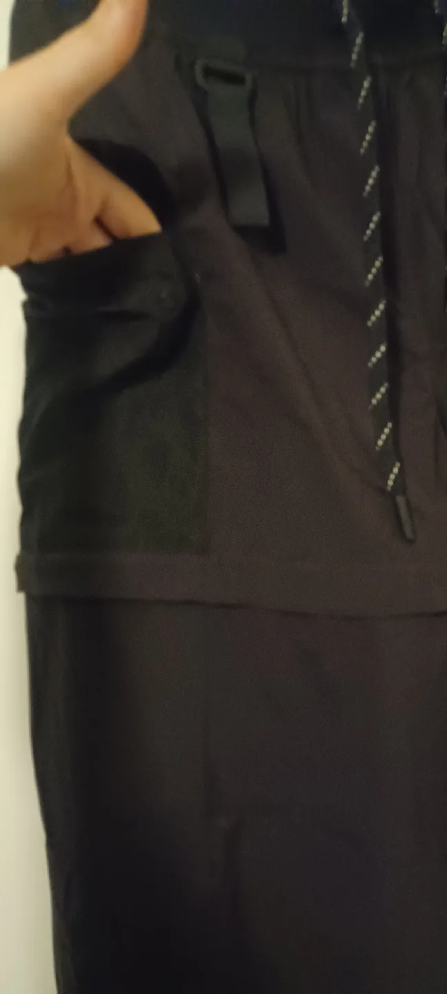 Lululemon Black Convertible Hiking Pants image indicator(3)