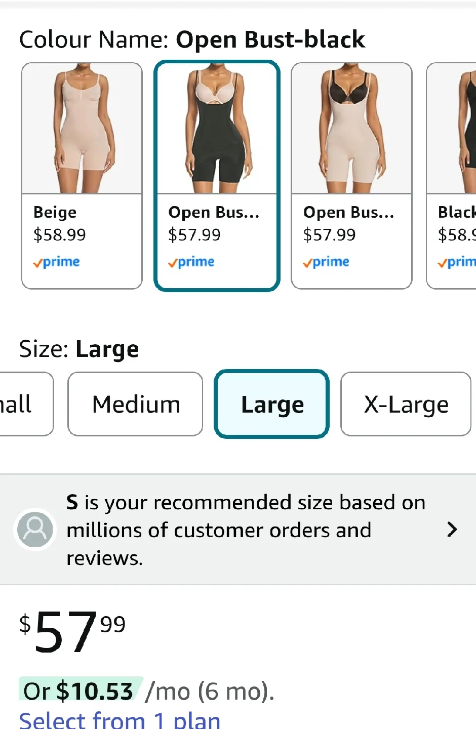 BNWT Shapermint Black Bodysuit image indicator(9)