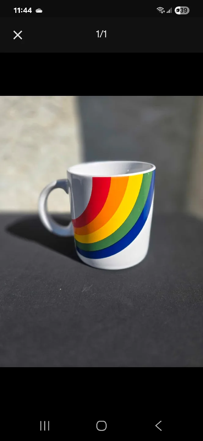 Vintage Rainbow Mug thumbnail