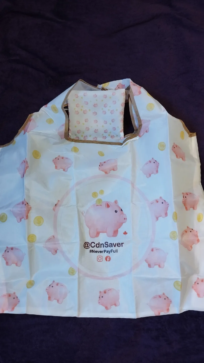 CdnSaver Reusable Shopping Bag - Piggy Design thumbnail