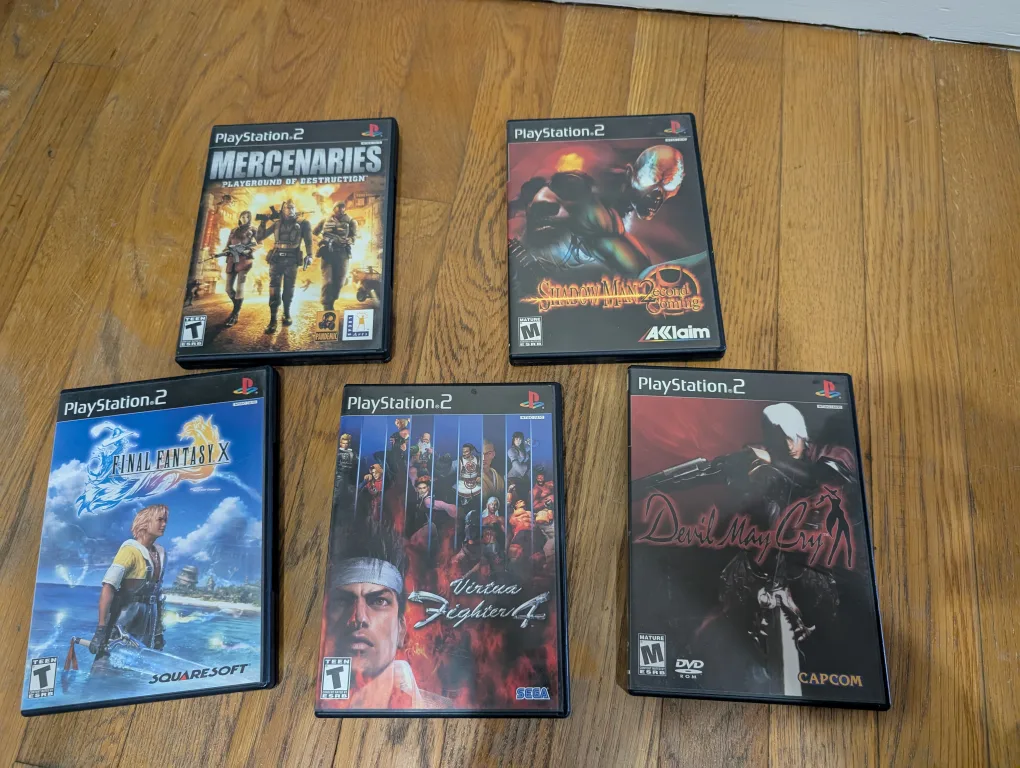 PS2 Games: Mercenaries, Shadow Man, Final Fantasy X, thumbnail