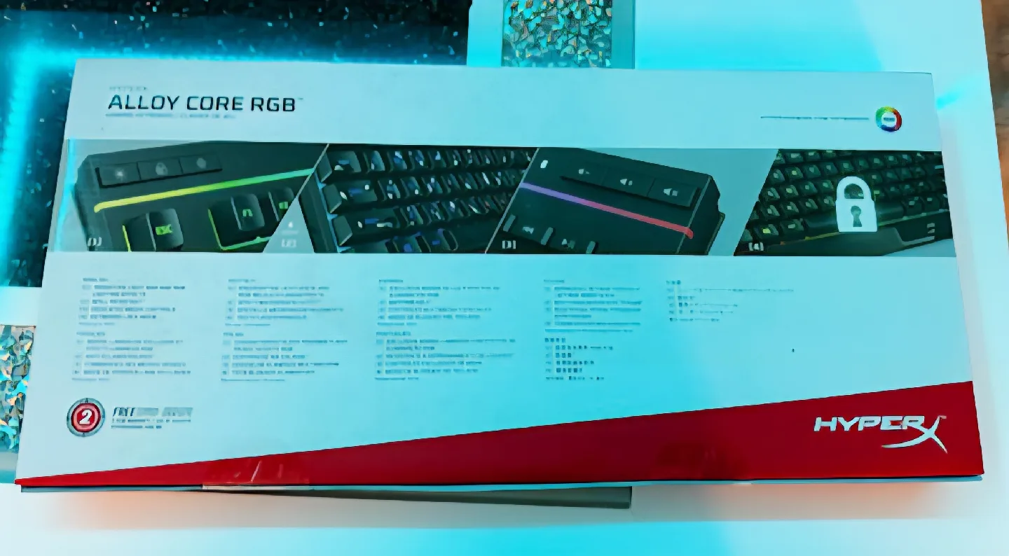 HyperX Alloy Core RGB Gaming Keyboard - New image indicator(2)