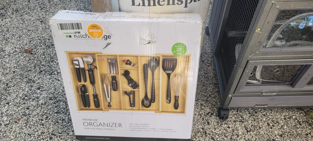KitchenEdge Premium Kitchen Utensil Organizer - NEW! thumbnail