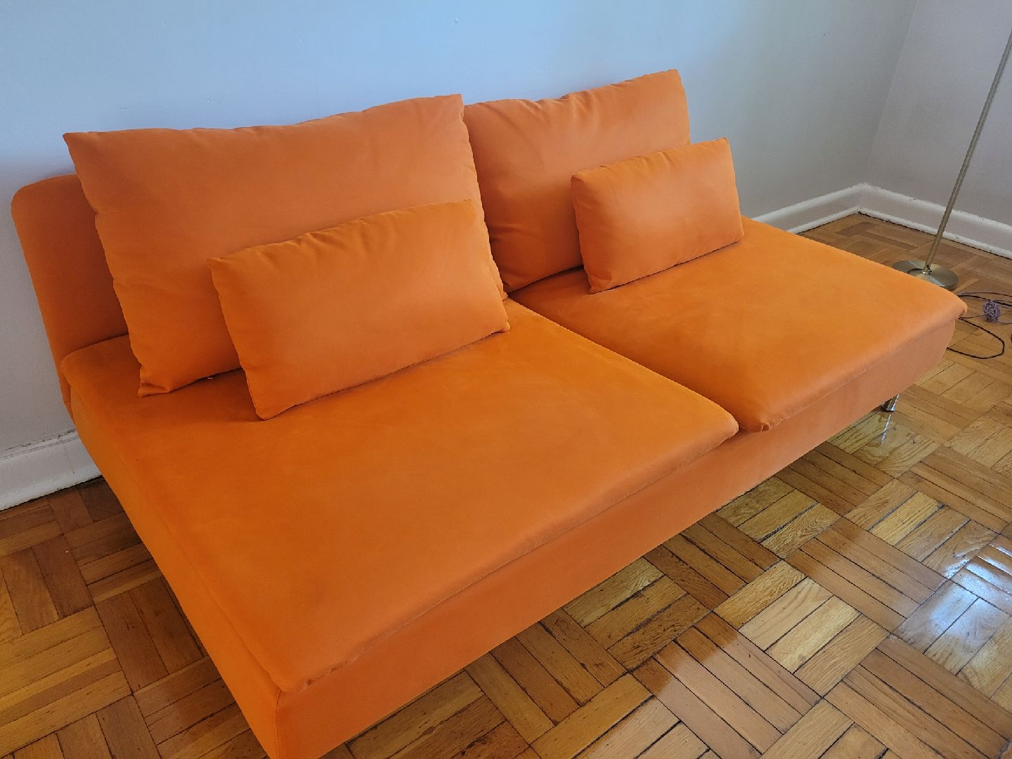 Ikea Soderhamn orange couch - photo 2