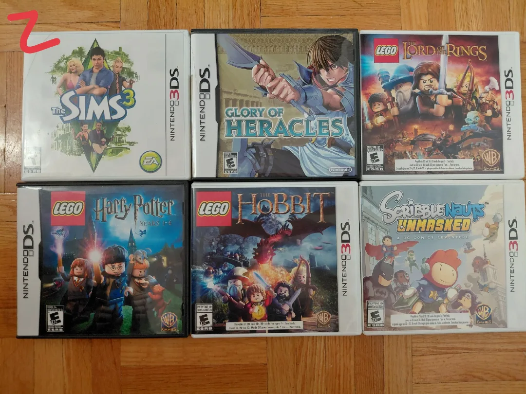 Nintendo 3DS and DS games, prices vary per game image indicator(5)
