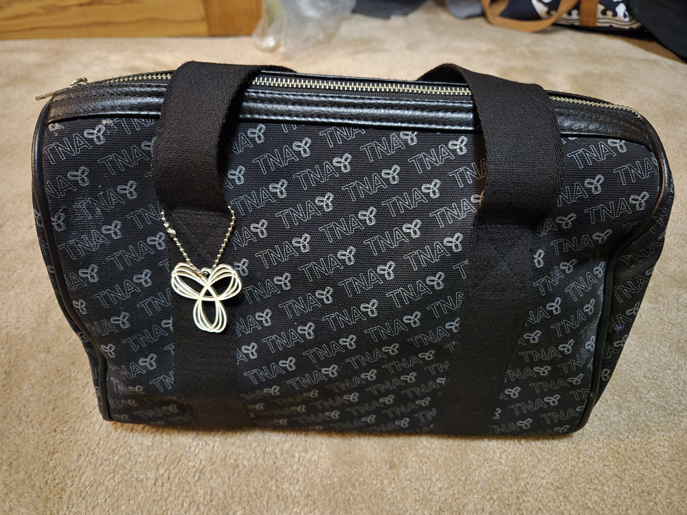 TNA Black Duffle Bag