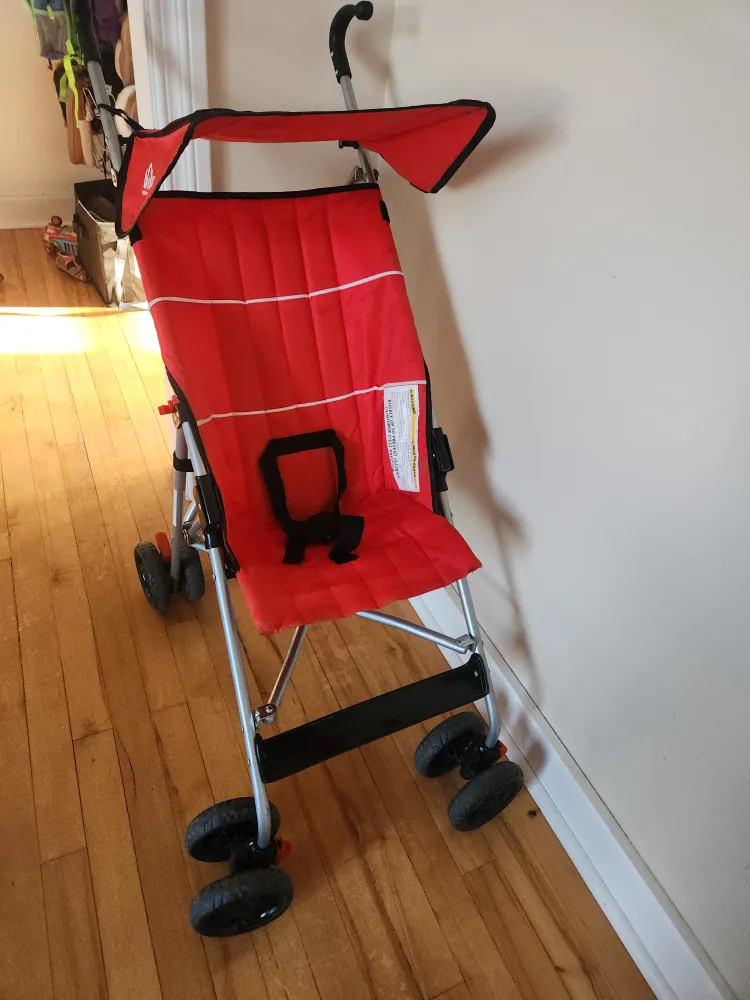 Lily Baby Love Stroll Red Stroller image indicator(2)