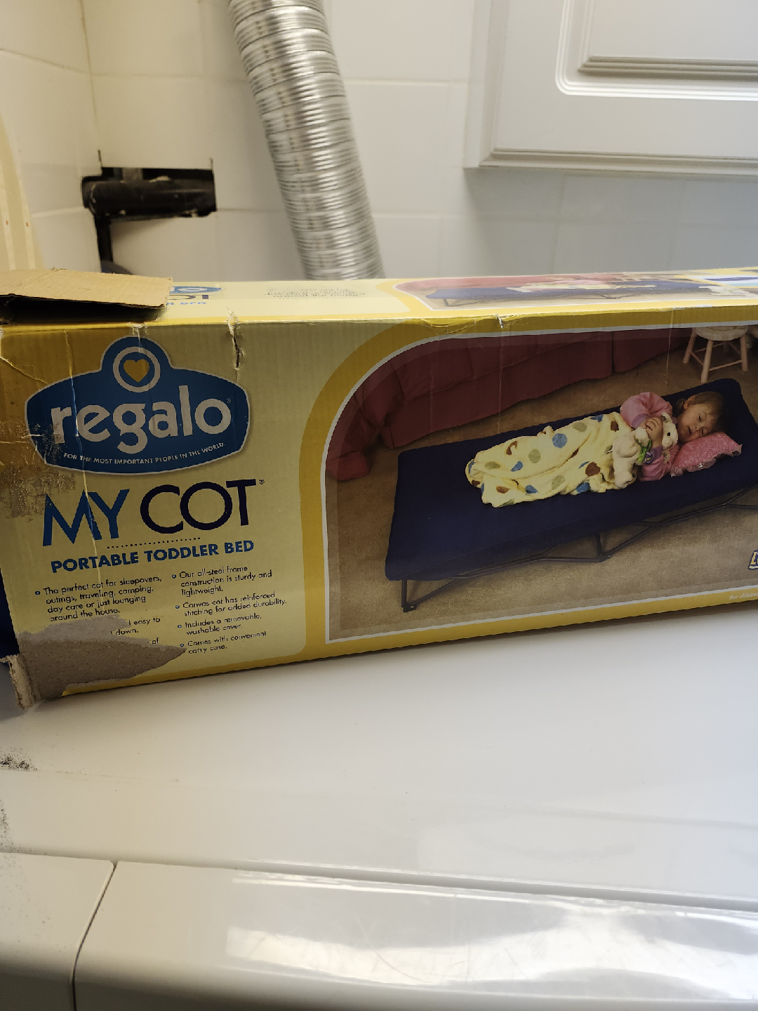 Regalo My Cot Portable Toddler Bed