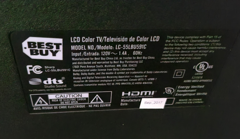 Sharp Roku Smart TV 55" - photo 2