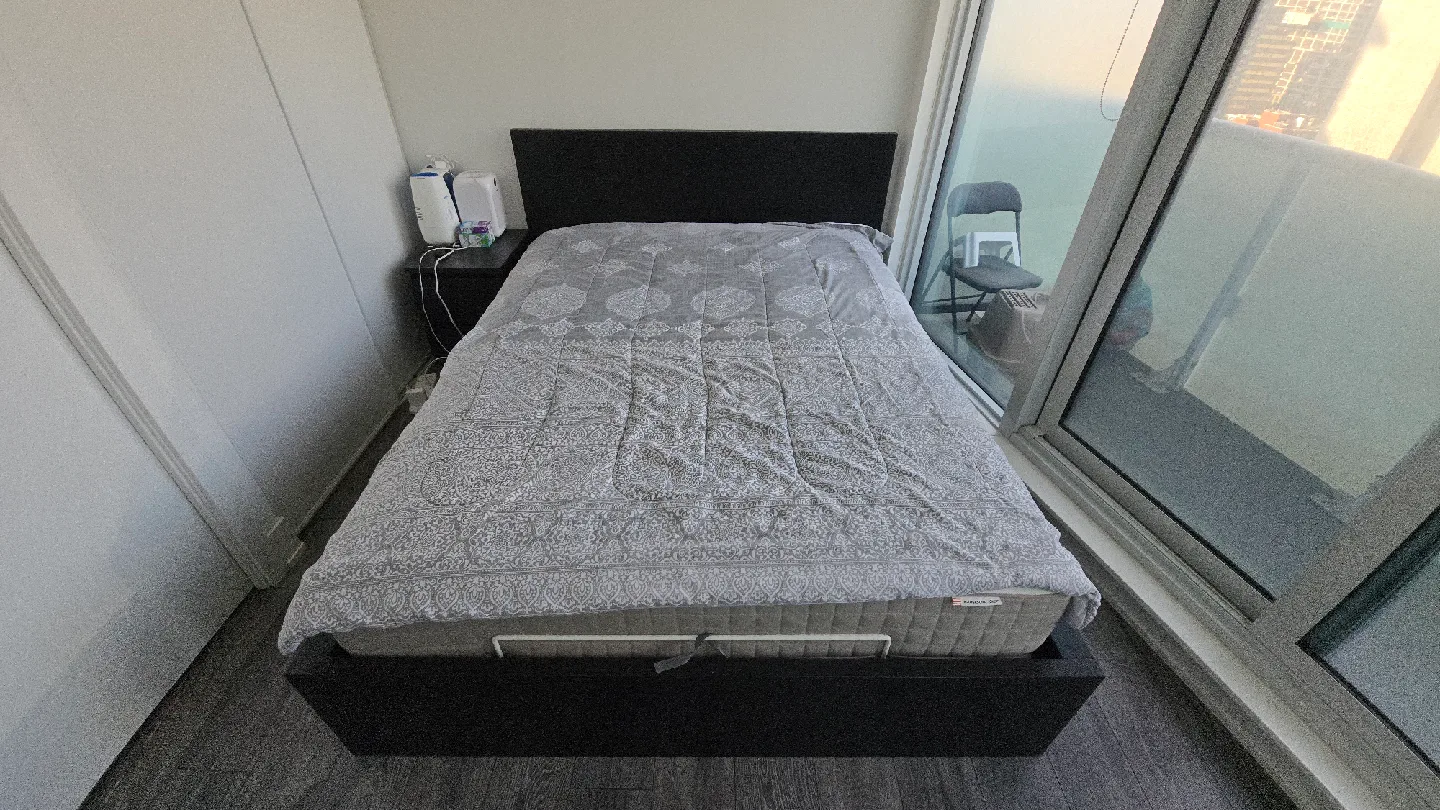 IKEA Malm Bed Frame with Storage image indicator(2)