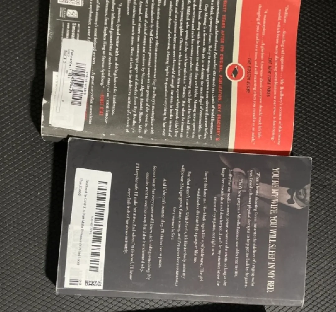 TWO #free  ! Fahrenheit 451 + Shattered by Control Books image indicator(5)