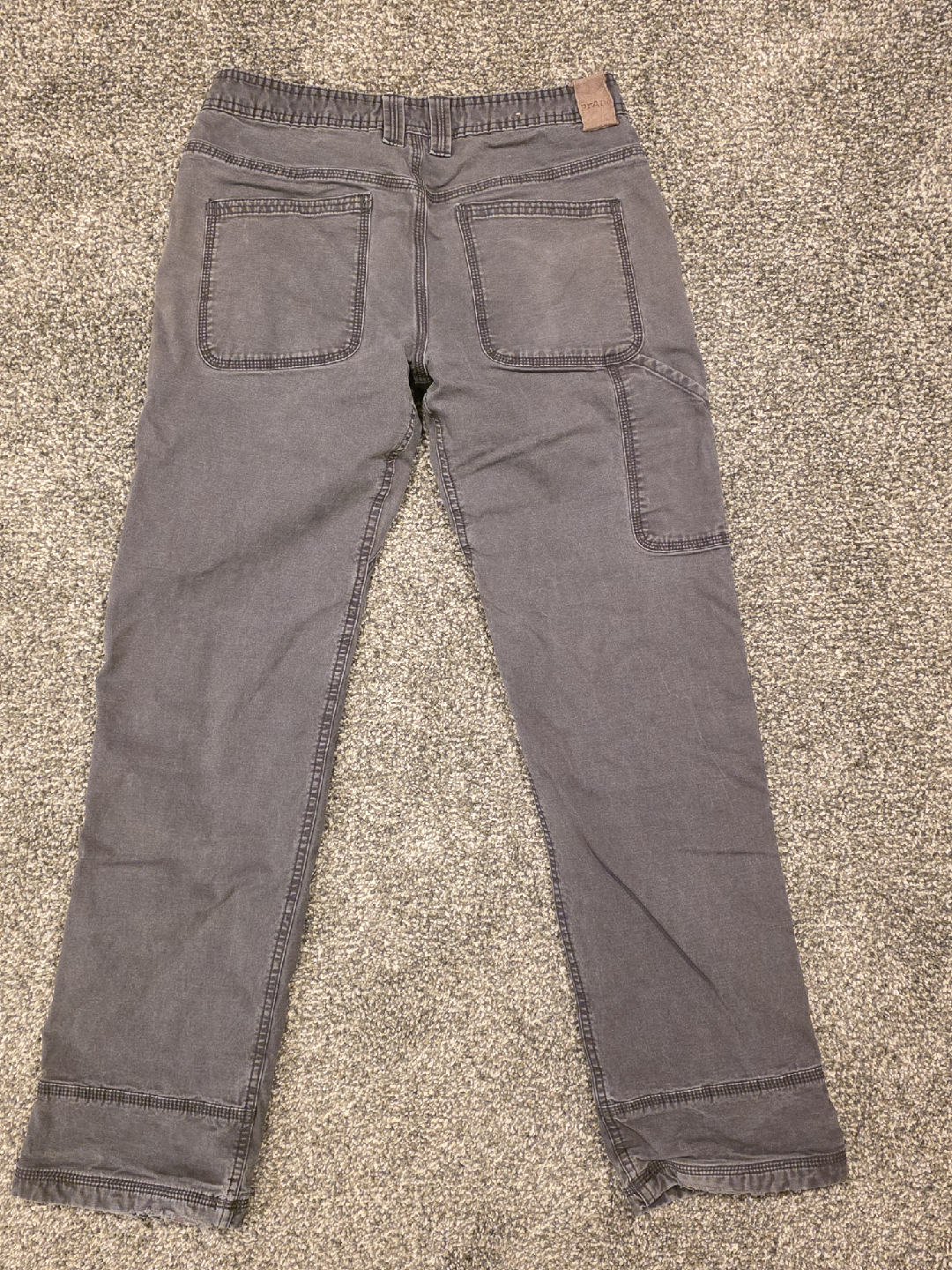 PrAna Breathe Grey Flannel Lined Jeans - Size 30 - photo 2