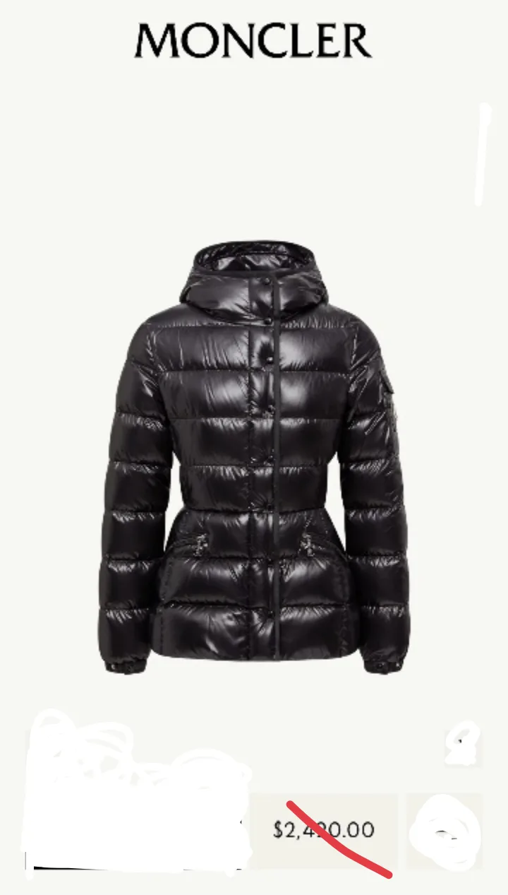moncler size small jacket image indicator(7)